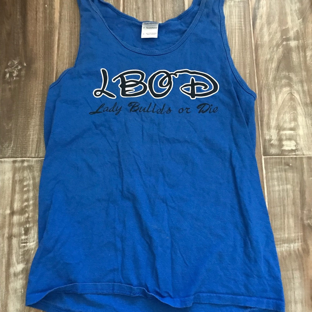 California Allstars lady bullets tank top